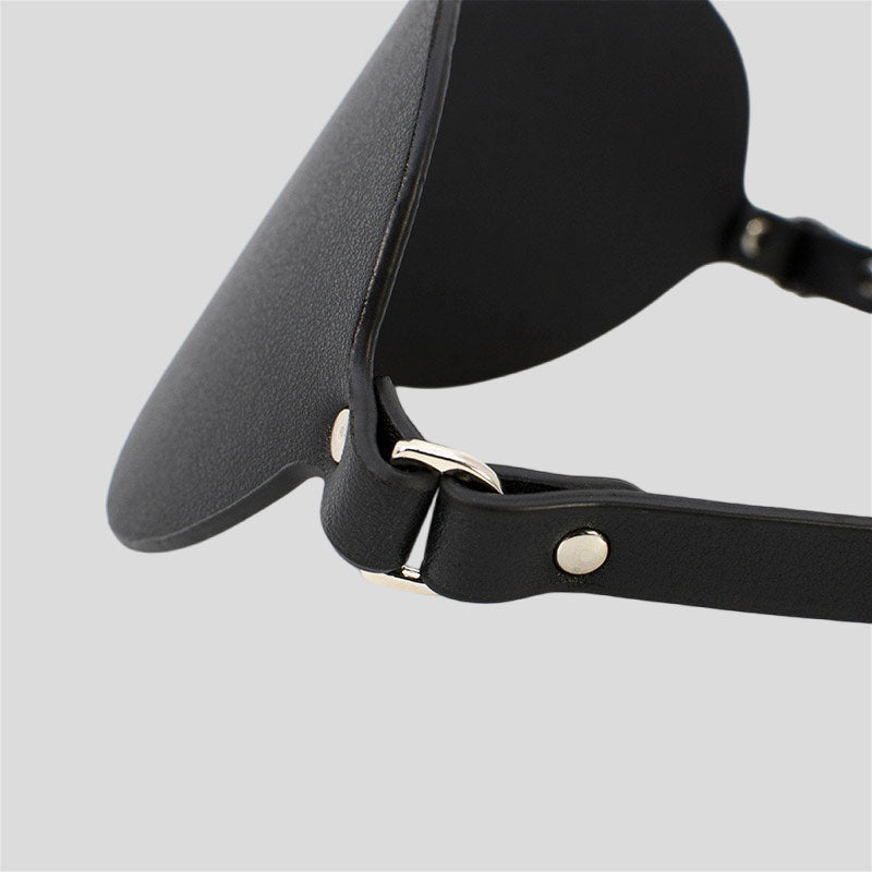 Faux Leather Blindfold - Shopping & Things