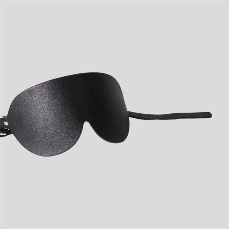 Faux Leather Blindfold - Shopping & Things
