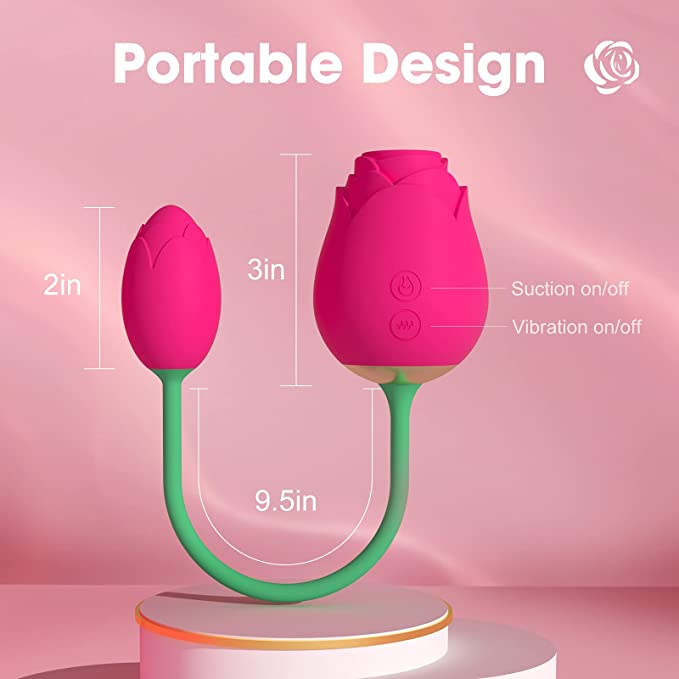 Rosita - Double Ended Rose Vibrator - Shopping & Things