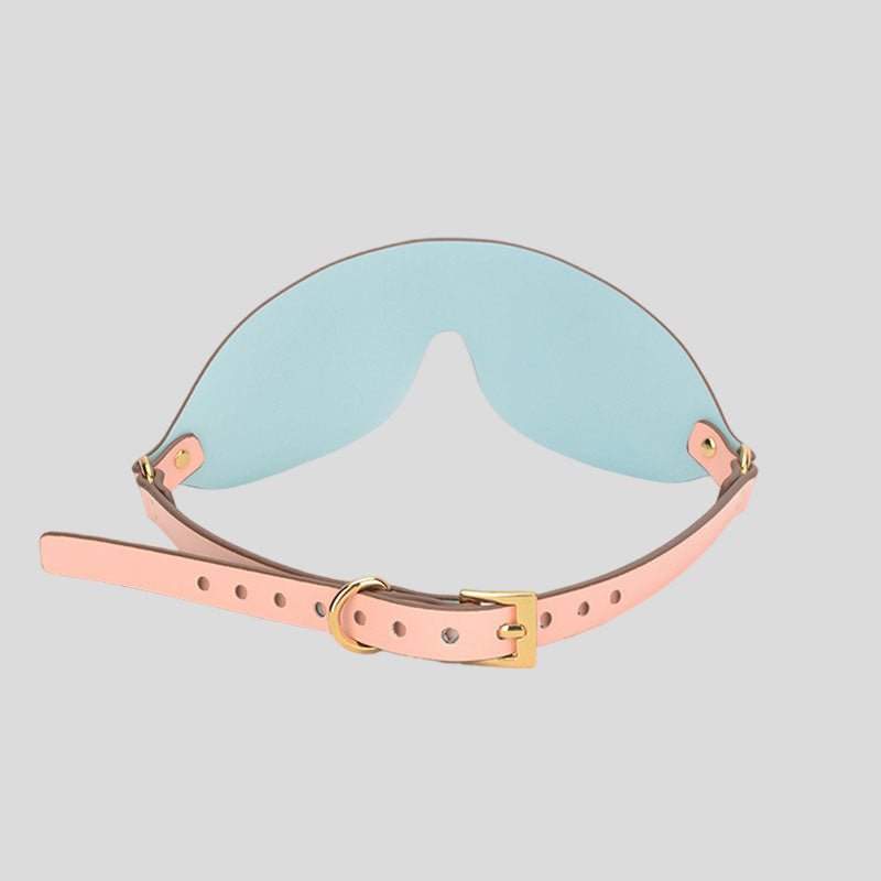 Pretty in Pink - Faux Leather Blindfold - Shopping & Things