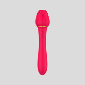 Ruby - 2 in 1 Sucking Rose Vibrator